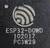 Close-up of a microcontroller with the inscription 'ESP32-D0WD 102017 PC3W29' and a circular, spiral-shaped logo on top.