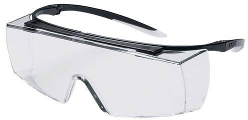 uvex super OTG 9169261 Safety glasses UV protection Black EN 166, EN 170 DIN 166, DIN 170