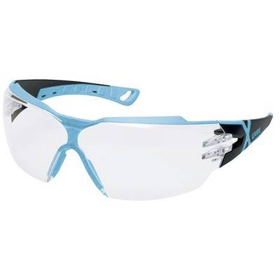 uvex pheos cx2 9198261 Safety glasses UV protection Light blue, Black