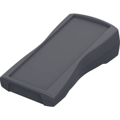 A flat, rectangular device with rounded edges, possibly an electronic handheld device or casing.