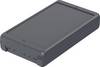 Bopla B 221304 PC-V0-7024 Bocube Gehäuse 96015244 Outdoor casing 231 x 125 x 40 Polycarbonate V0 Graphite grey (RAL 7024) 1 pc(s)