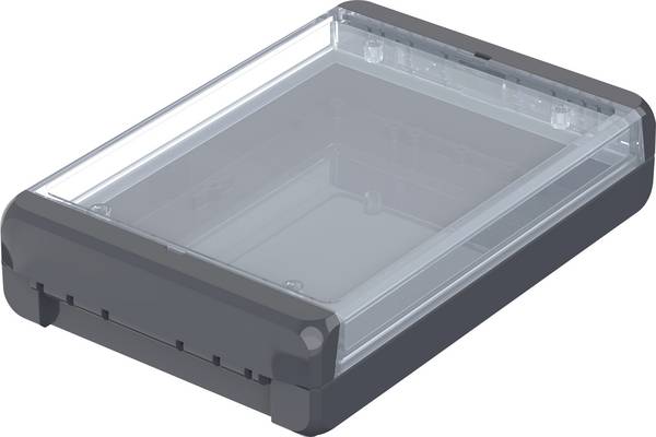 Bopla B 181304 PC-V0-G-7024 Bocube Gehäuse 96024244 Outdoor casing 191 x 125 x 40 Polycarbonate V0 Graphite grey (RAL 7024) 1 pc(s)