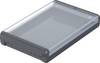 Bopla B 261704 PC-V0-G-7024 Bocube Gehäuse 96026344 Outdoor casing 271 x 170 x 40 Polycarbonate V0 Graphite grey (RAL 7024) 1 pc(s)