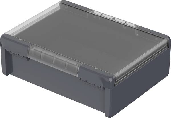 Bopla B 273612 PC-V0-G-7024 Bocube Gehäuse 96027664 Outdoor casing 284 x 364 x 120  Polycarbonate V0  Graphite grey (RAL 7024) 1 pc(s)