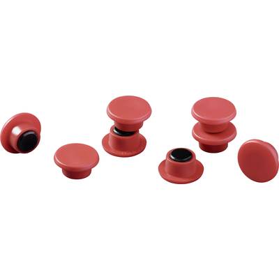 Durable Magnet 475103 (Ø) 15 mm Round Red 1 Set 475103