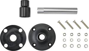 TRU COMPONENTS Base Stand base for 24V Singal LED tower (Ø x H) 70 mm x 100 mm TC-9539300    1 pc(s)