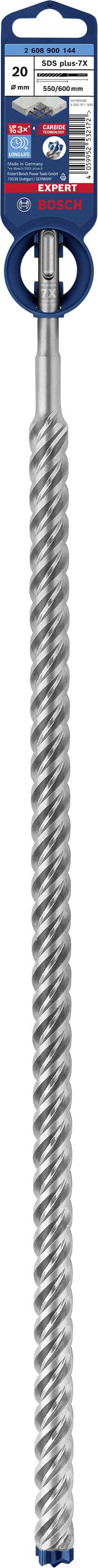 'Ultima security screw' with blue and red shield, stainless steel construction with thread, suitable for construction applications.