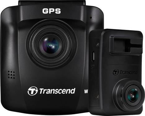 Transcend DrivePro 620 Dashcam Horizontal viewing angle (max.)=140 ° Battery, Display, Twin cam, Rearview camera