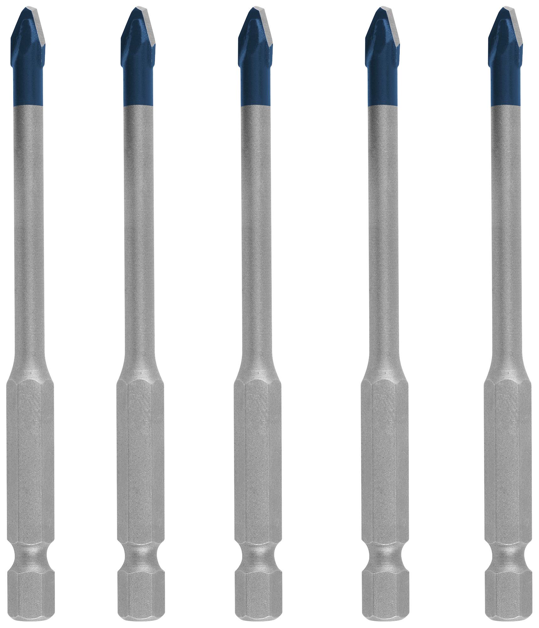 Bosch Accessories 2608900598 Tile drill bit set 5-piece 5 mm Hex shank 5 pc(s)