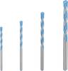 Bosch Accessories EXPERT CYL-9 MultiConstruction 2608900649 Multi-purpose drill bit set 4-piece 4 mm, 5 mm, 6 mm, 8 mm Cylinder shank 4 pc(s)