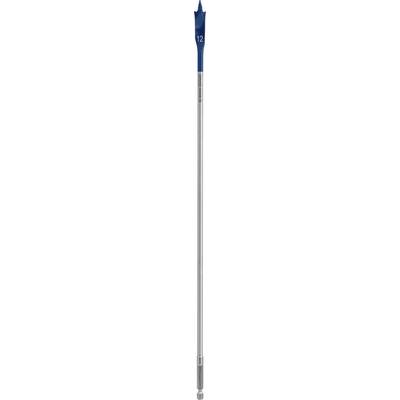 A blue drill bit with a star-shaped head and metallic shaft, suitable for precise drilling in masonry or concrete.