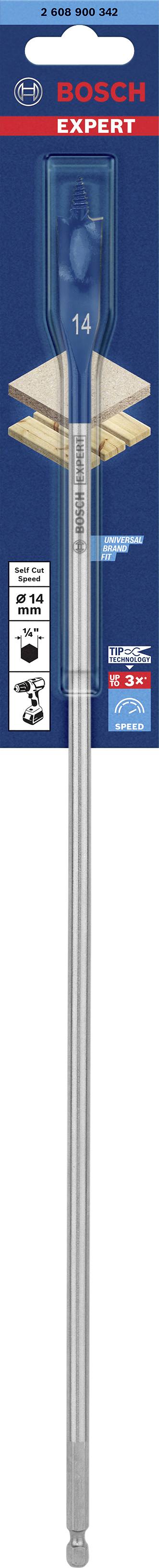 A blue ballpoint pen in a blister pack, advertised as quick-drying, waterproof and environmentally friendly.