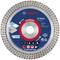 A Bosch diamond cutting disc with a 76 mm diameter, suitable for speeds up to 80 m/s or 20,150 rpm.