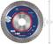 'Bosch Expert' Diamond Cutting Disc, 125 mm. Suitable for hard materials, Speed 12250 rpm.