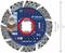 'Bosch Expert X-Lock Cutting Disc for Multi-Materials, Diameter 125 mm, Maximum Speed 12,500 rpm.'