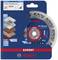 'Bosch XPERT Multimaterial' cutting disc, suitable for metal, brick, concrete. Diameter 125 mm, X-LOCK system, long-lasting.