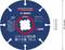 Disc with label 'Carbide Multi Wheel', Bosch logo, diameter 115 mm, bore 22.23 mm, speed 13,300 rpm, 'X-LOCK'.