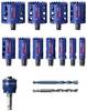 Bosch Accessories EXPERT Tough 2608900447 Hole saw set 14-piece 20 mm, 22 mm, 25 mm, 32 mm, 35 mm, 40 mm, 44 mm, 51 mm, 60 mm, 64 mm, 76 mm 14 pc(s)