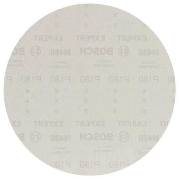 Bosch Accessories EXPERT M480 2608900711 Drywall sander mesh sanding disc Unperforated Grit size 180  (Ø) 225 mm 25 pc(s)