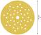 Disc-shaped sandpaper with numerous holes, diameter 125 mm.