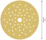 EXPERT C470 sandpaper multi-hole for eccentric sander, 150 mm, G 60, 5-piece
