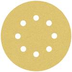 EXPERT C470 sandpaper with 8 holes for eccentric sander, 125 mm, G 80, 5-piece