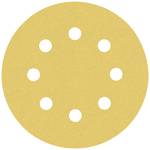 EXPERT C470 sandpaper set for eccentric sander, 125 mm, 8 holes, G 60/120/240, 6 pce.