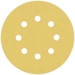 EXPERT C470 sandpaper with 8 holes for eccentric sander, 125 mm, G 120, 50 pce.