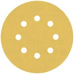 EXPERT C470 sandpaper with 8 holes for eccentric sander, 125 mm, G 220, 50 pce.