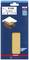 Bosch sandpaper pack, 'P120', for wood and paint, 93x186 mm, 10 pieces. Promises double speed.
