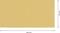 Rectangular, mustard-coloured sheet measuring 230 mm x 115 mm.