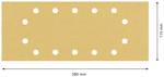 EXPERT C470 sandpaper with 14 holes for orbital sander, 115 x 280 mm, G 100, 10 pce.