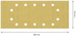 EXPERT C470 sandpaper with 14 holes for orbital sander, 115 x 280 mm, G 320, 10 pce.