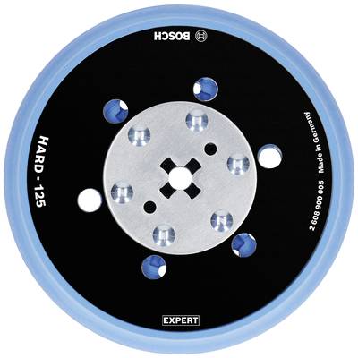 Bosch Grinding Disc in Black and Blue, Model 'HARD-125', with five holes. Developed for Grinding Devices.
