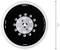 Grinding Disc 'Bosch Expert', black and white, 150 mm diameter, with 12 fixing points, for professional grinding work.