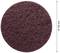 Brown sanding pad, round, with a diameter of 150 mm.