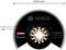 Diamond cutting disc with 85 mm diameter, 2 mm thickness. Brand logos and labelling: Bosch, Starlock, Expert, 'Abrassive'. Made in Taiwan.