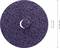 Round purple sanding attachment with 125 mm diameter and 22 mm central hole, used for sanding or polishing.