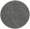 A round, grey disc made of a fibrous material, possibly a grinding or polishing pad.