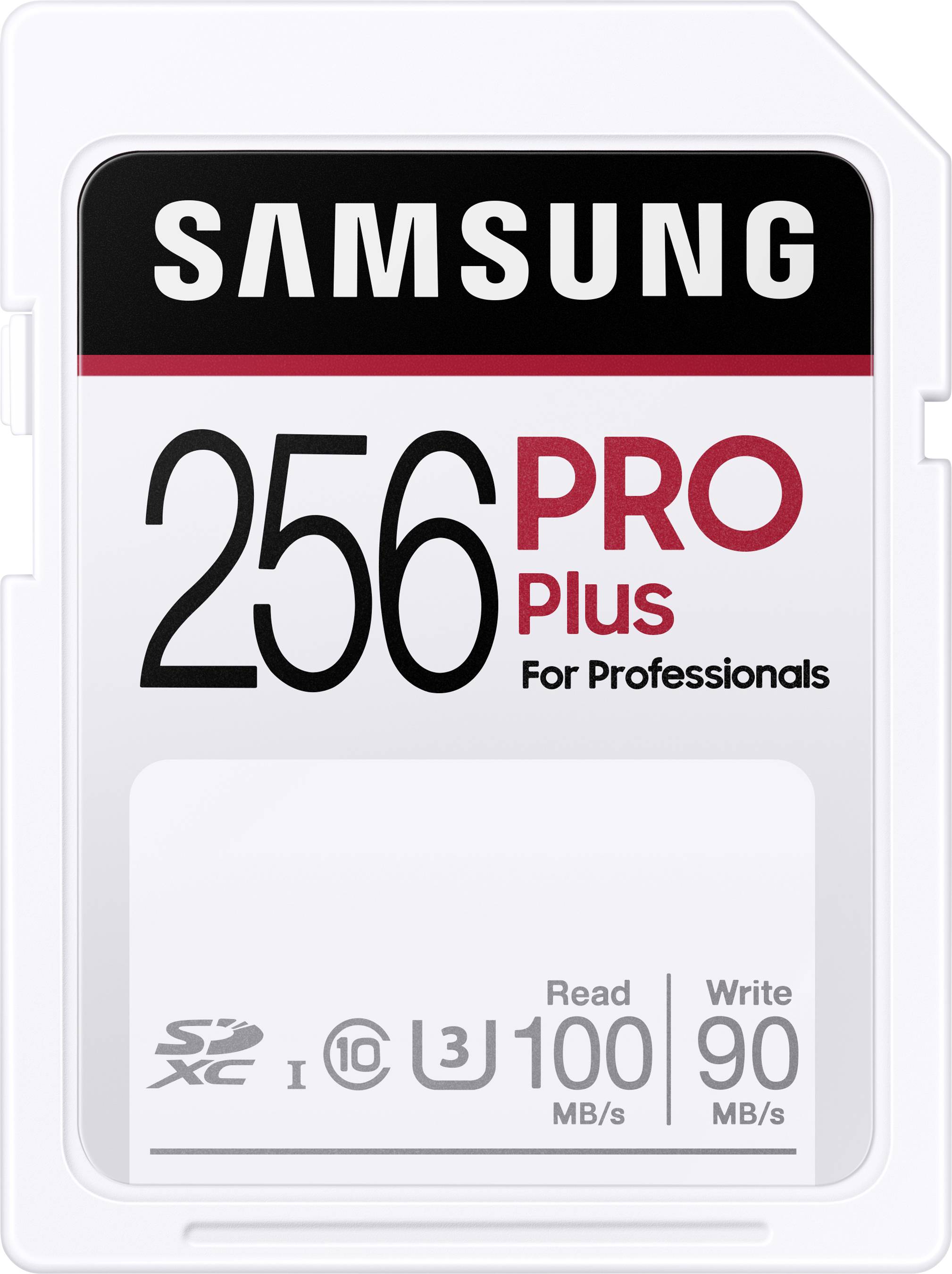 Samsung Pro Plus SDXC card 256 GB UHS-I Waterproof, shockproof