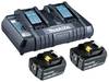 Makita 199482-2 BL 1850B + DC18RD Tool battery and charger 18 V 5 Ah Li-ion