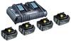 Makita 199483-0 BL 1850B + DC18RD Tool battery and charger 18 V 5 Ah Li-ion