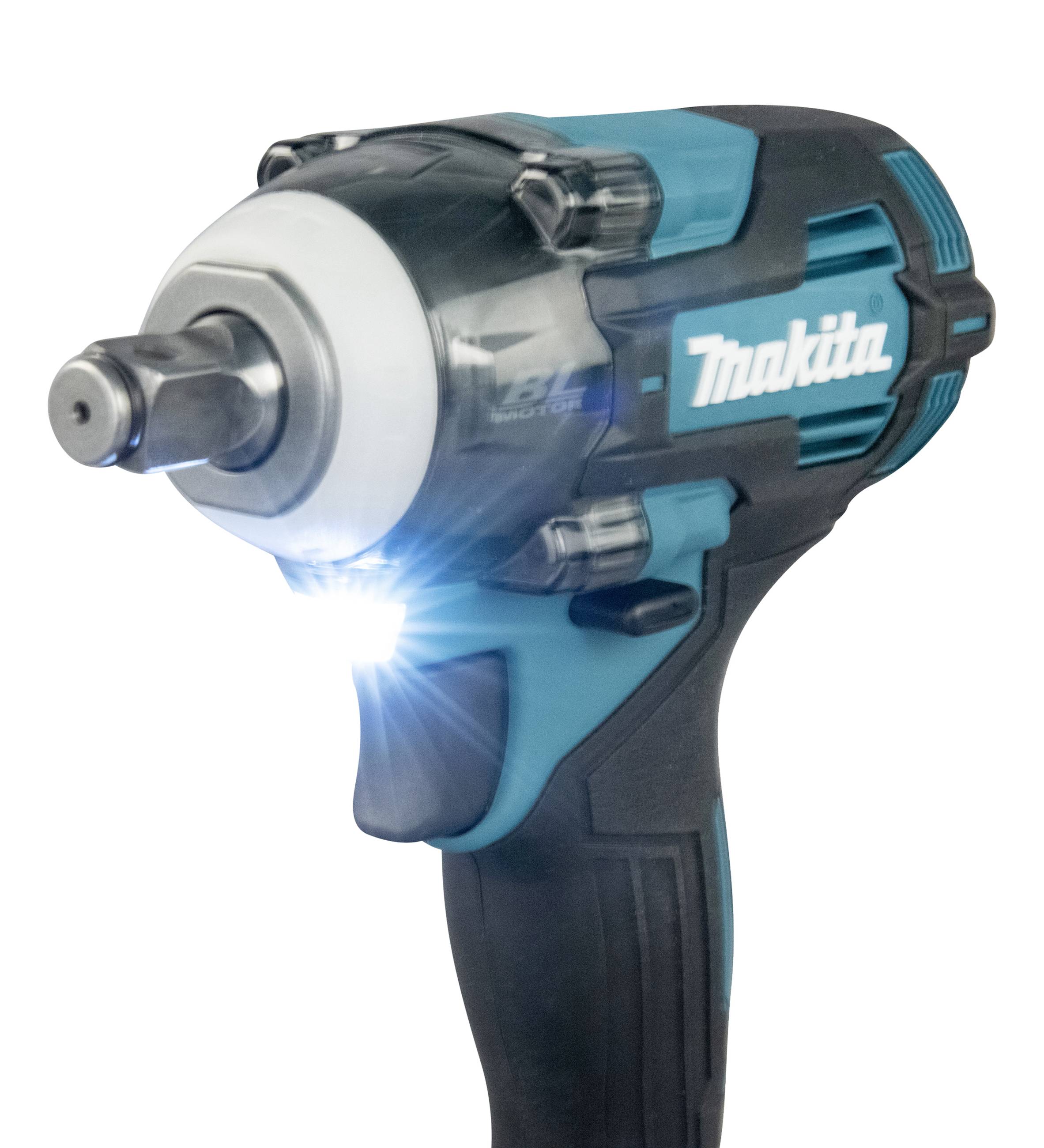 Makita Cordless Impact Driver with LED light, compact and ergonomic, for versatile use in craftwork.