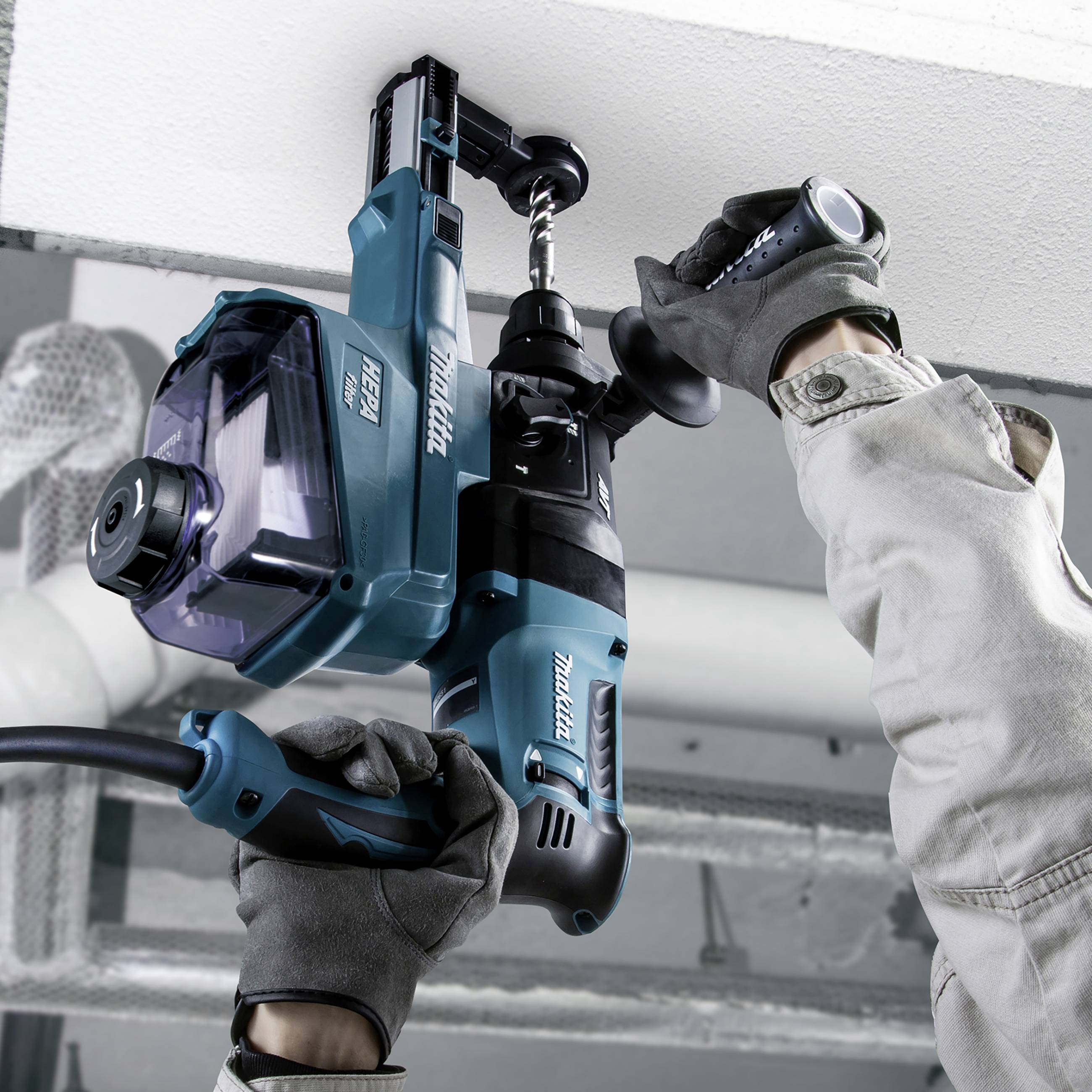 Makita HR2653TJ SDS-Plus-Hammer drill combo 800 W incl. case-5