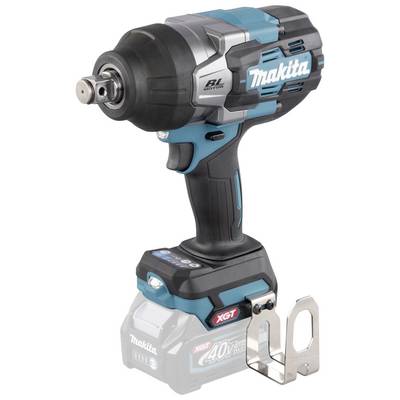 Cordless Impact Driver in Blue and Black with 40V Lithium-Ion Battery by Makita. Suitable for heavy-duty screw work.