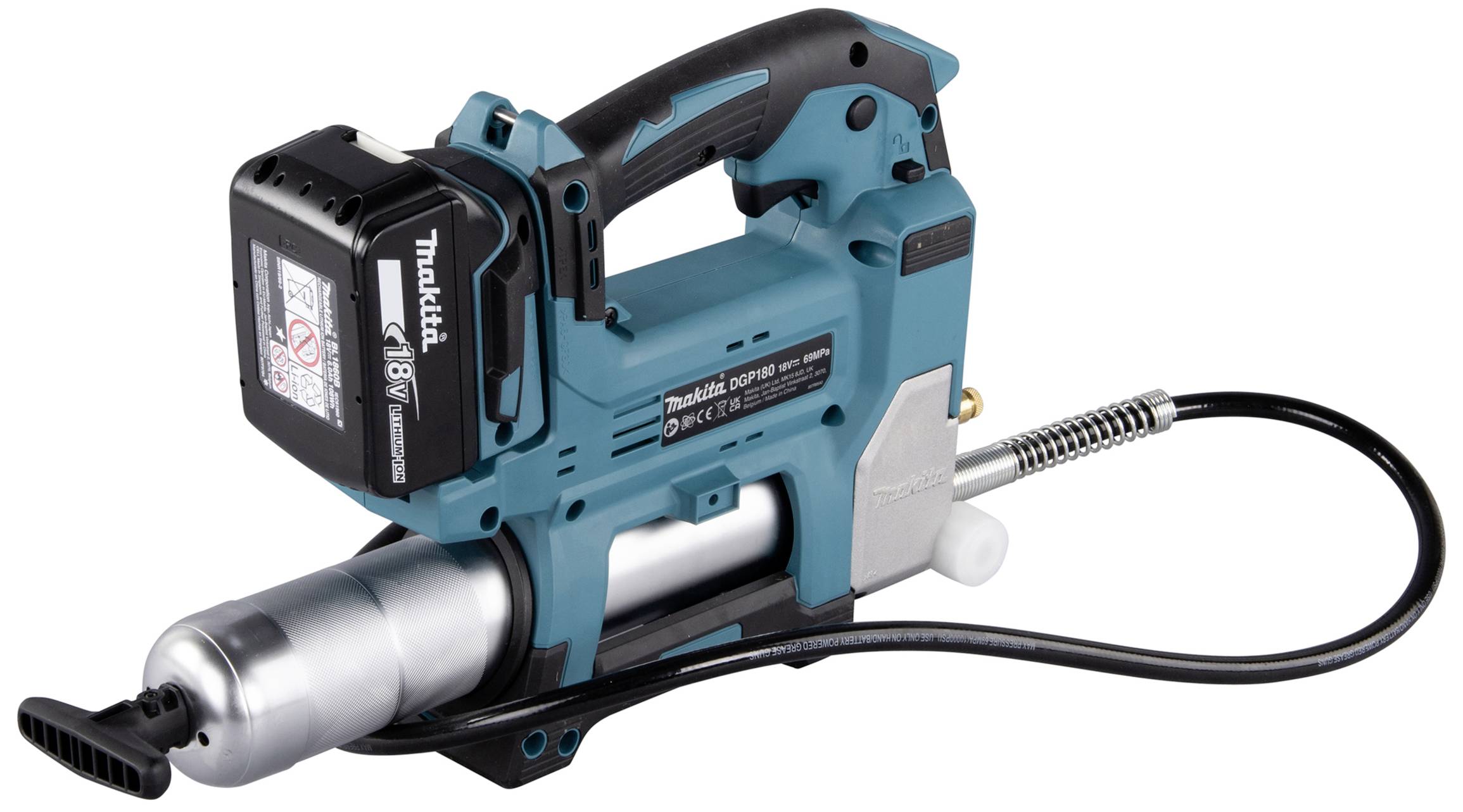 Makita Makita DGP180RT - Fettpresse - schnurlos Ladegerät enthalten DGP180RT Battery-operated grease gun-4