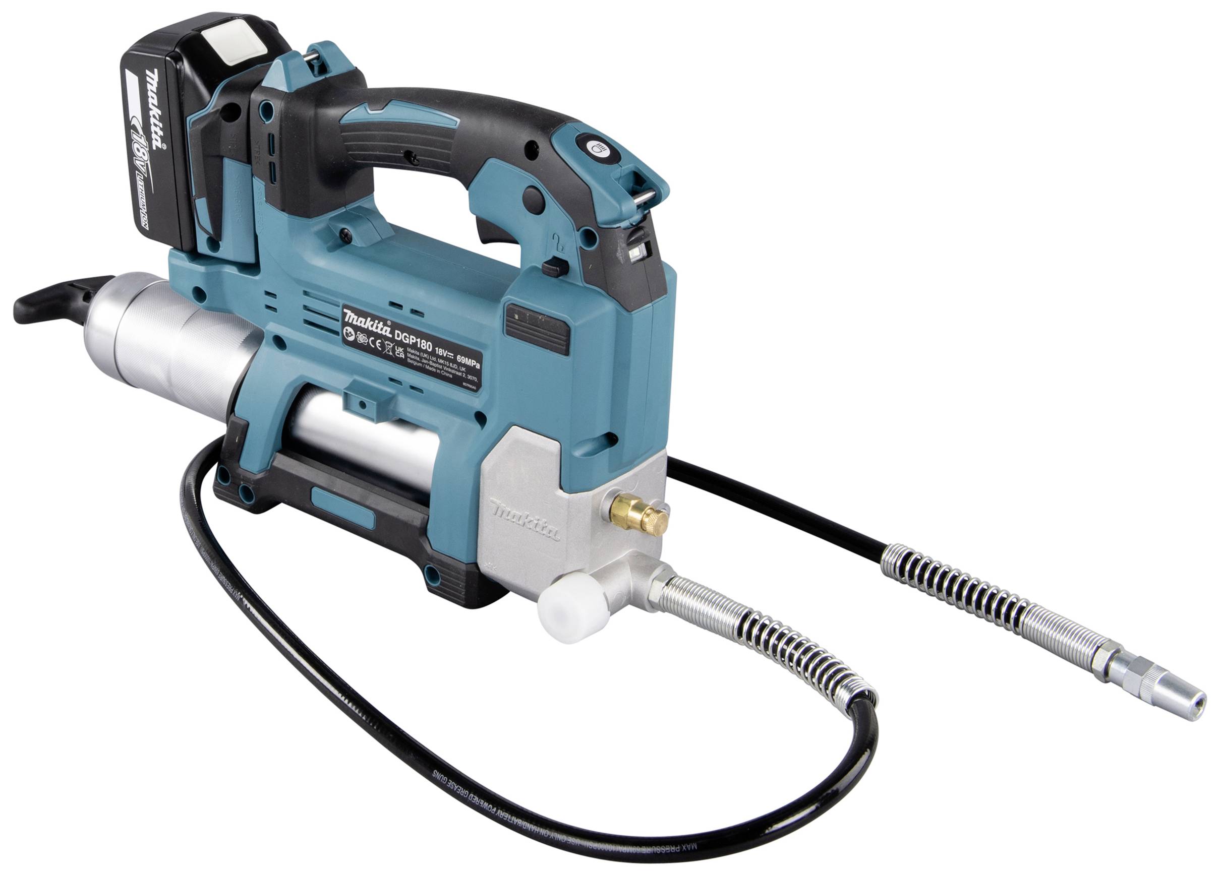 Makita Makita DGP180RT - Fettpresse - schnurlos Ladegerät enthalten DGP180RT Battery-operated grease gun-6