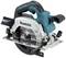 'Makita Cordless Circular Saw with wireless design and specialist saw blade, suitable for precise woodcutting.'