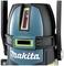 A green and black laser level with the logo of a well-known tool brand, suitable for precise construction alignment.