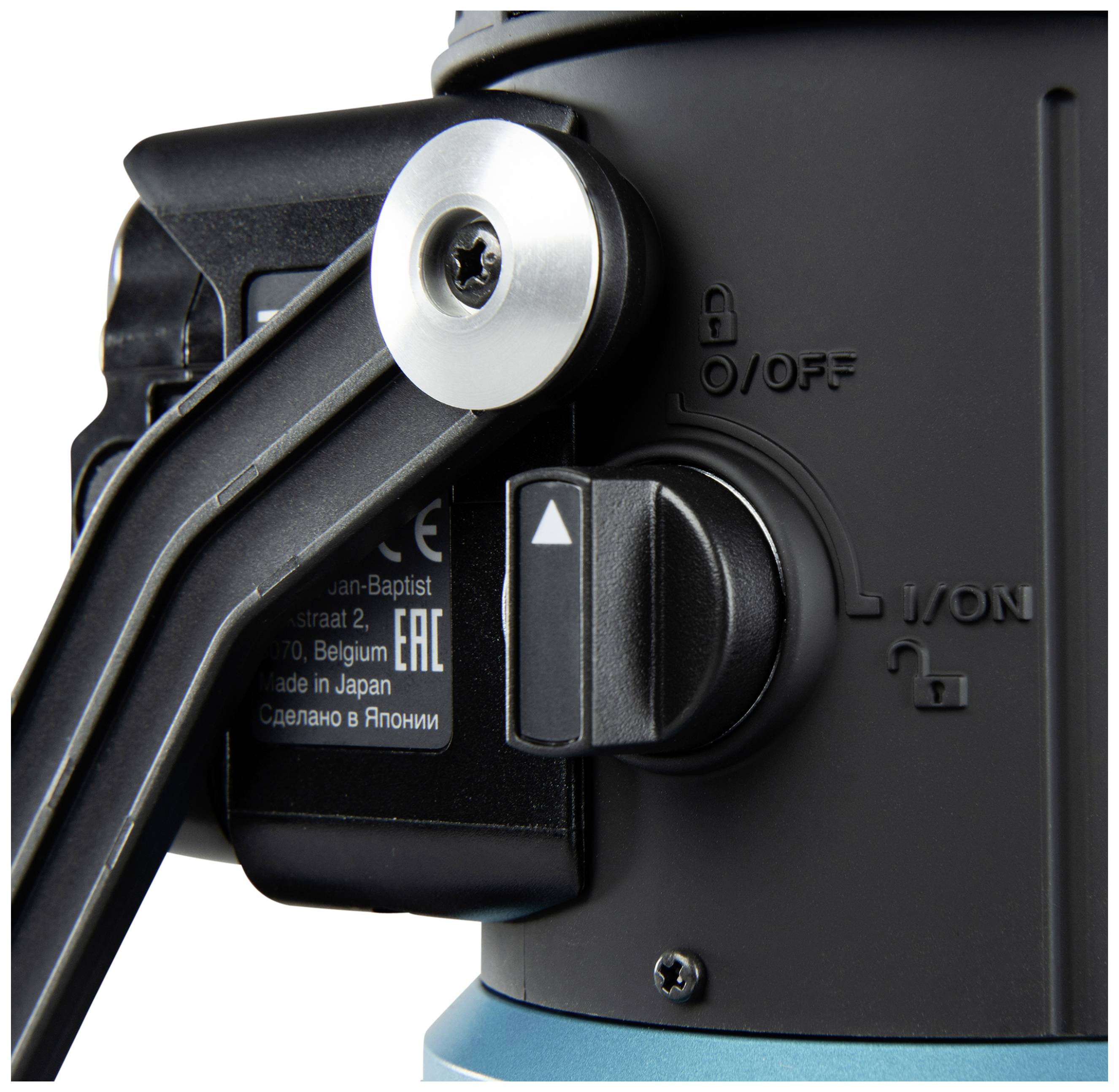 Close-up of a switch on an electrical device, with positions 'O/Off' and 'I/On'. The switch is in the 'Off' position.